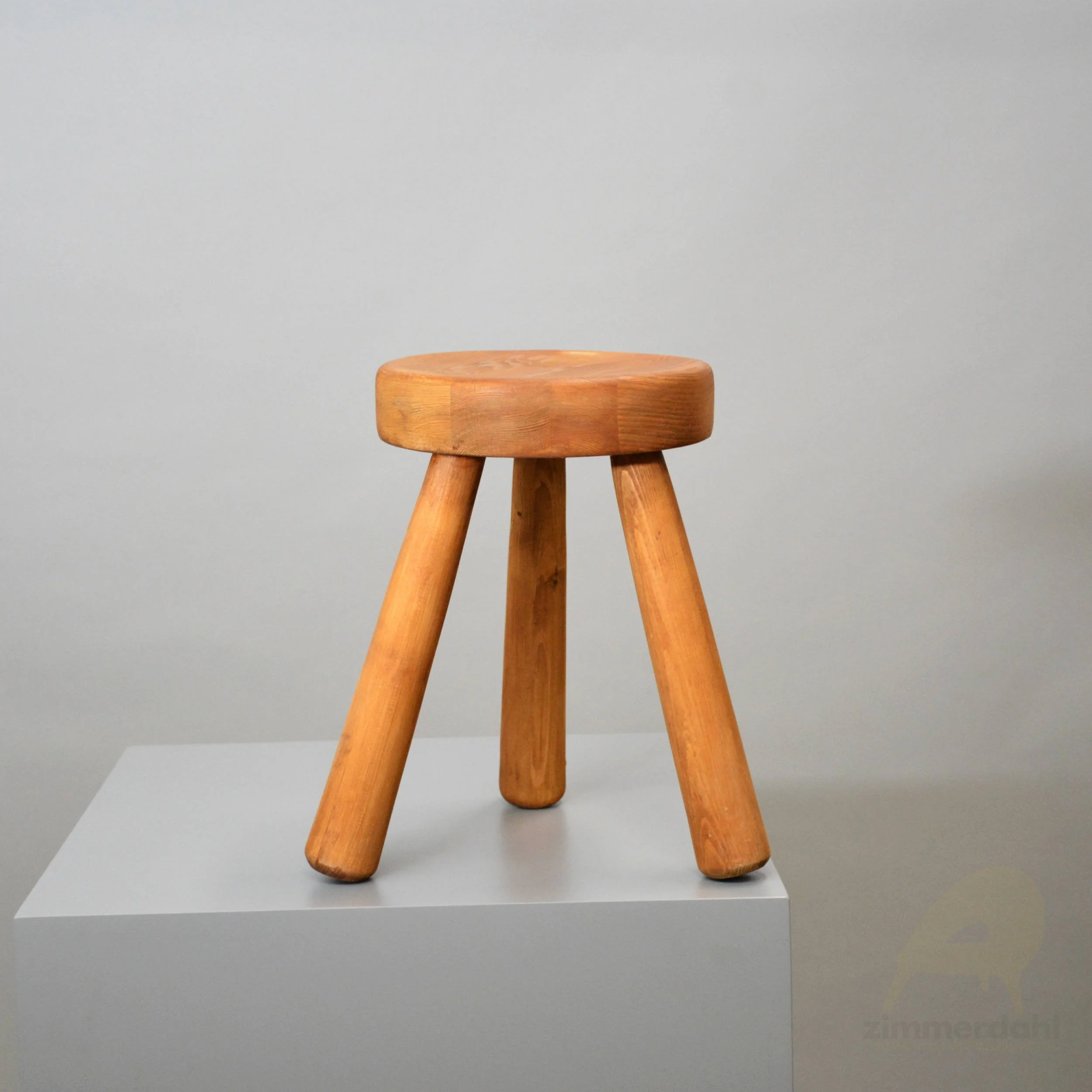Stool by Ingvar Hildingsson for IH Slöjd, Sweden — Scandinavian